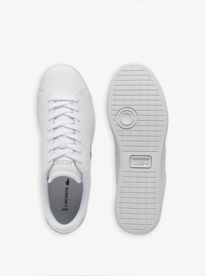 LACOSTE Carnaby Set Leather Sneakers White - MAISONDEFASHION.COM