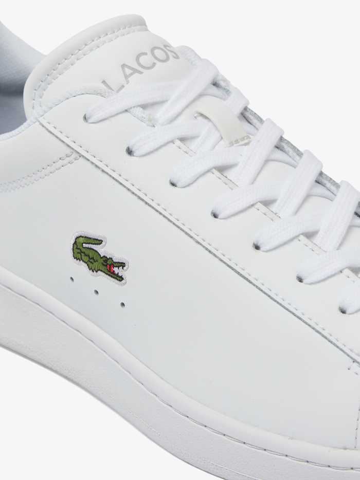 LACOSTE Carnaby Set sneakers white rubber outsole with textured grip pattern and LACOSTE branding detail