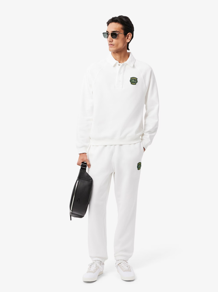 LACOSTE Chantaco Leather Belt Bag Black - MAISONDEFASHION.COM