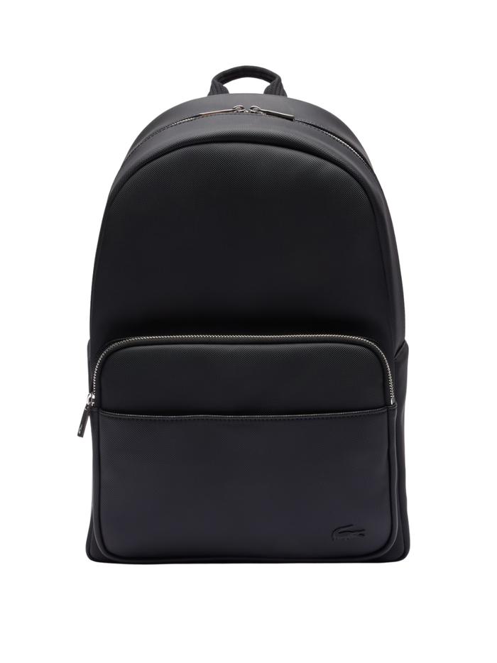 LACOSTE Classic Backpack Black - MAISONDEFASHION.COM
