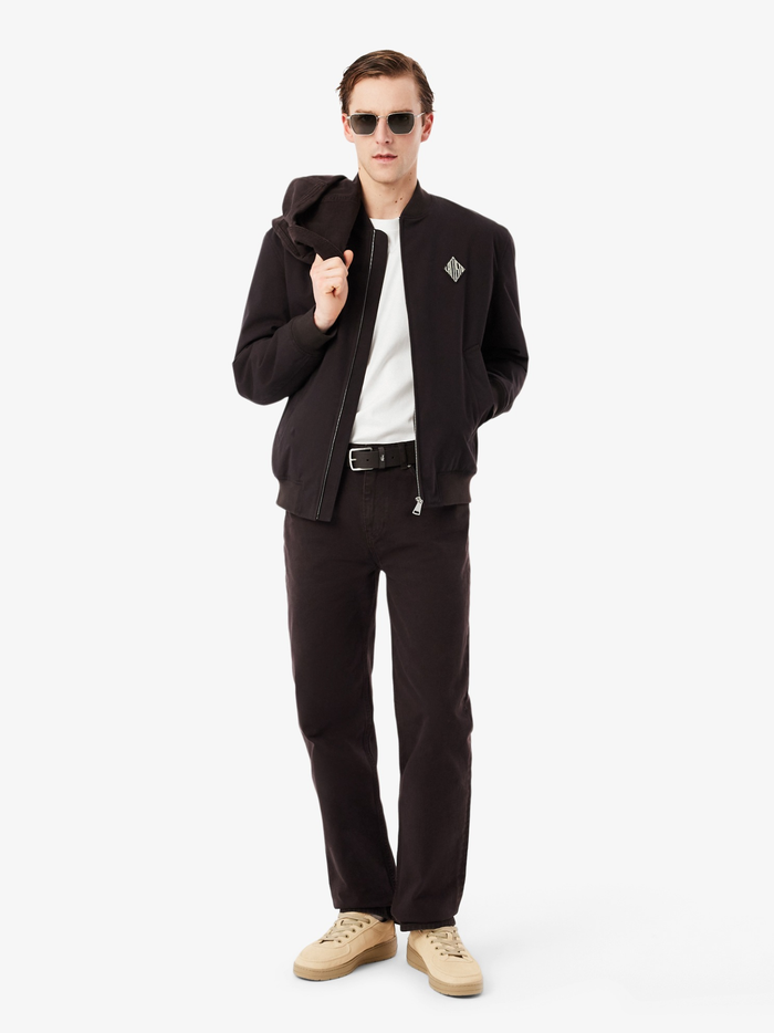 LACOSTE Classic Fit Heavy Badge Accent T-shirt White - MAISONDEFASHION.COM