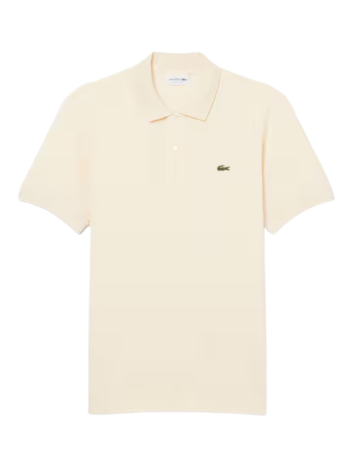 LACOSTE Classic Fit L.12.12 LIGHT Polo Shirt Beige - MAISONDEFASHION.COM