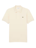LACOSTE Classic Fit L.12.12 LIGHT Polo Shirt Beige - MAISONDEFASHION.COM