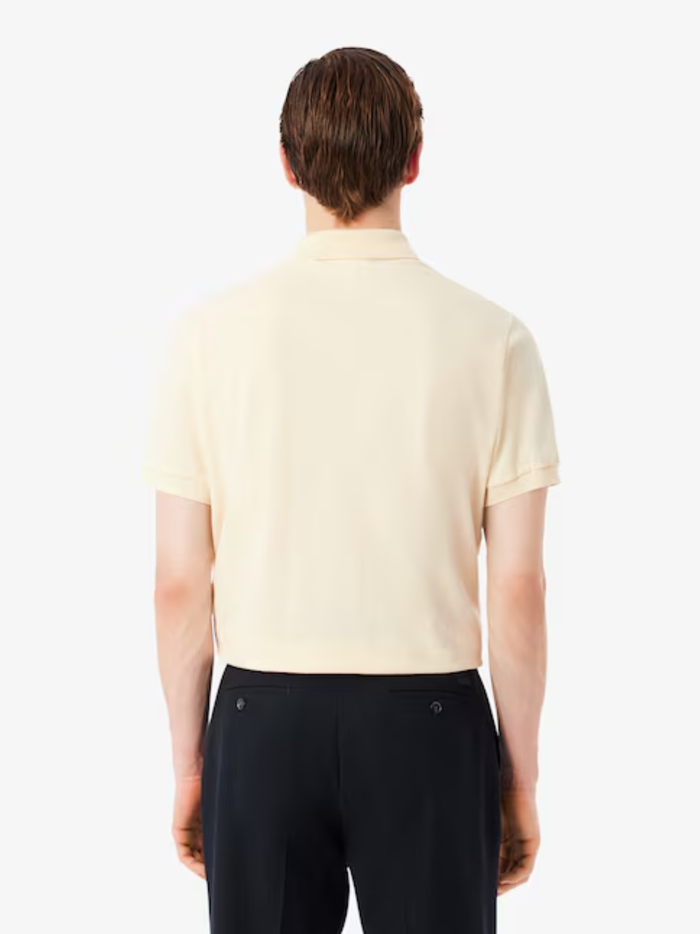 LACOSTE Classic Fit L.12.12 LIGHT Polo Shirt Beige - MAISONDEFASHION.COM