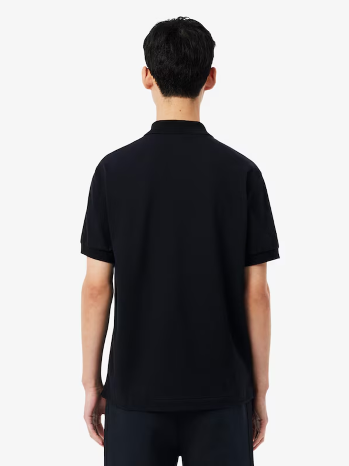 LACOSTE Classic Fit L.12.12 LIGHT Polo Shirt Black - MAISONDEFASHION.COM