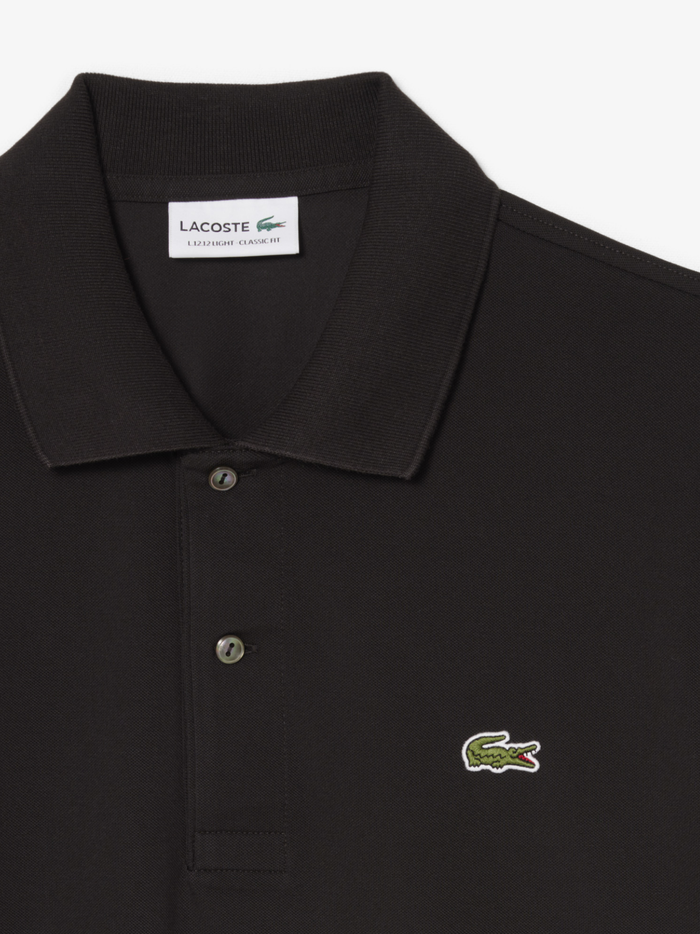 LACOSTE Classic Fit L.12.12 LIGHT Polo Shirt Brown - MAISONDEFASHION.COM