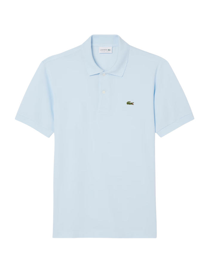 LACOSTE Classic Fit L.12.12 LIGHT Polo Shirt Light Blue - MAISONDEFASHION.COM