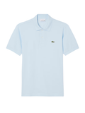 LACOSTE Classic Fit L.12.12 LIGHT Polo Shirt Light Blue - MAISONDEFASHION.COM