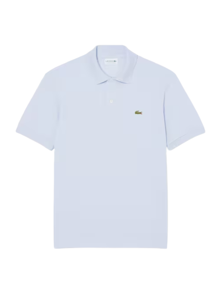 LACOSTE Classic Fit L.12.12 LIGHT Polo Shirt Light Blue - MAISONDEFASHION.COM