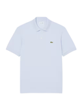 LACOSTE Classic Fit L.12.12 LIGHT Polo Shirt Light Blue - MAISONDEFASHION.COM