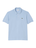 LACOSTE Classic Fit L.12.12 LIGHT Polo Shirt Light Blue - MAISONDEFASHION.COM