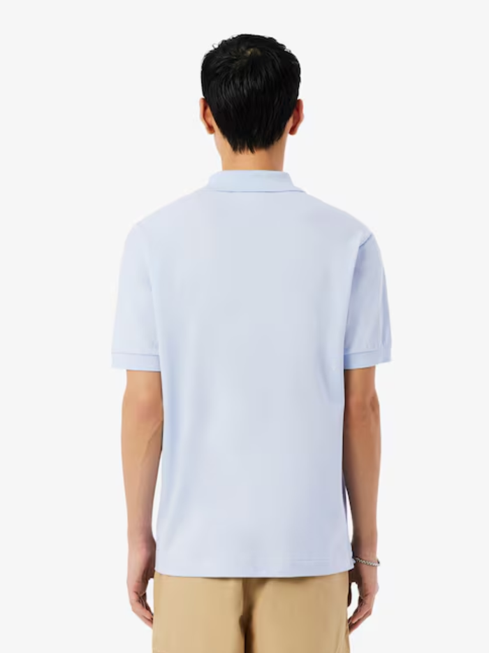 LACOSTE Classic Fit L.12.12 LIGHT Polo Shirt Light Blue - MAISONDEFASHION.COM