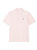 LACOSTE Classic Fit L.12.12 LIGHT Polo Shirt Light Pink - MAISONDEFASHION.COM