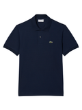 LACOSTE Classic Fit L.12.12 LIGHT Polo Shirt Midnight Blue - MAISONDEFASHION.COM