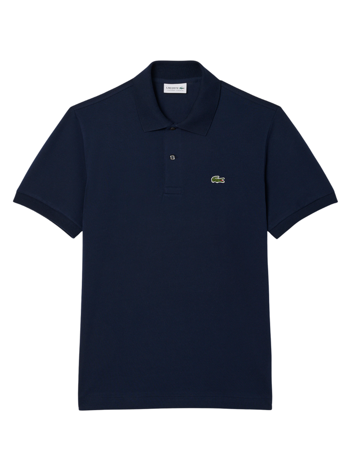 LACOSTE Classic Fit L.12.12 LIGHT Polo Shirt Midnight Blue - MAISONDEFASHION.COM