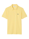 LACOSTE Classic Fit L.12.12 LIGHT Polo Shirt Pastel Yellow - MAISONDEFASHION.COM