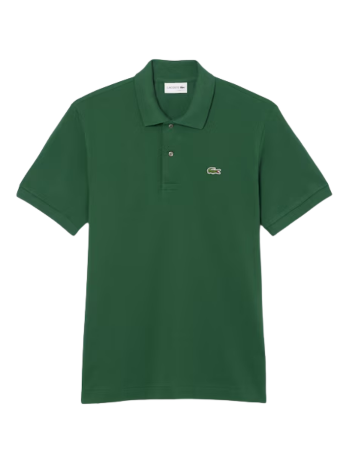 LACOSTE Classic Fit L.12.12 LIGHT Polo Shirt Pine Green - MAISONDEFASHION.COM