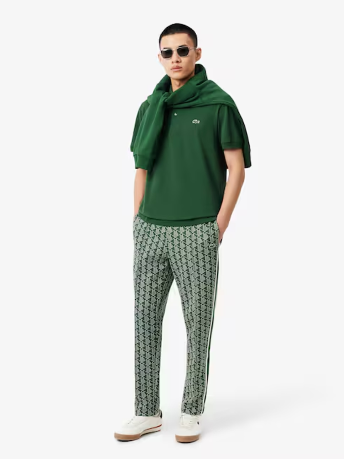 LACOSTE Classic Fit L.12.12 LIGHT Polo Shirt Pine Green - MAISONDEFASHION.COM