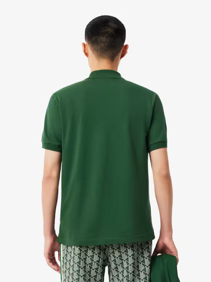 LACOSTE Classic Fit L.12.12 LIGHT Polo Shirt Pine Green - MAISONDEFASHION.COM