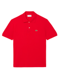 LACOSTE Classic Fit L.12.12 LIGHT Polo Shirt Red - MAISONDEFASHION.COM