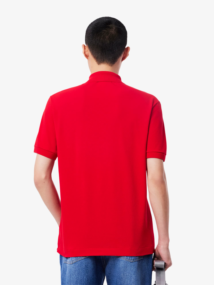 LACOSTE Classic Fit L.12.12 LIGHT Polo Shirt Red - MAISONDEFASHION.COM