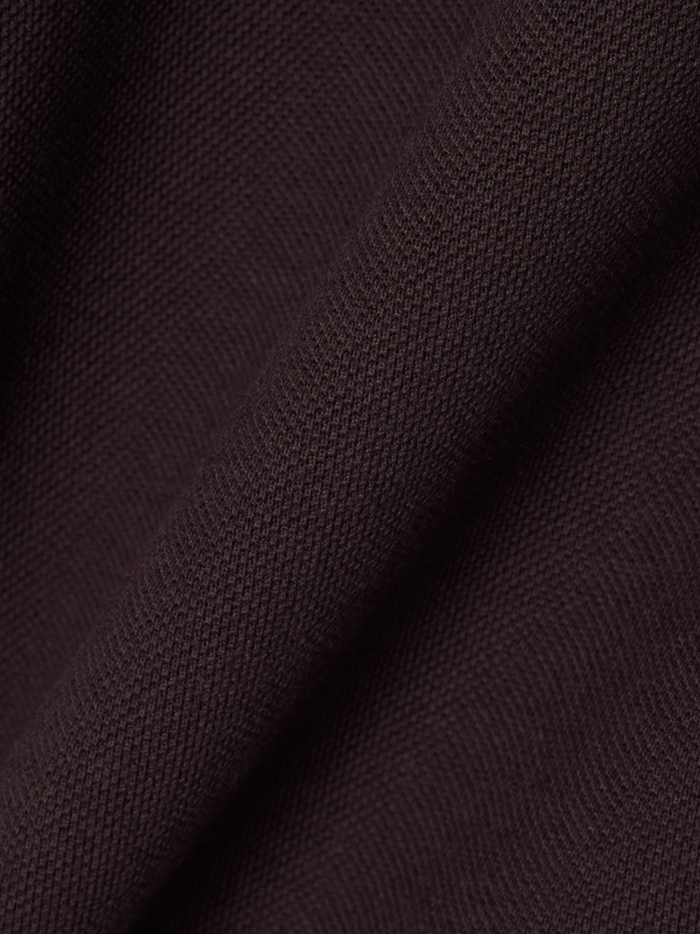 LACOSTE Classic Fit L.12.12 Original Polo Shirt Brown - MAISONDEFASHION.COM