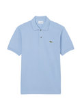 LACOSTE Classic Fit L.12.12 Original Polo Shirt Light Blue - MAISONDEFASHION.COM