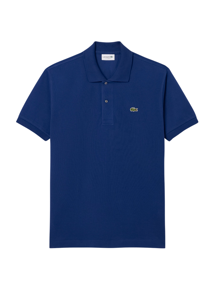 LACOSTE Classic Fit L.12.12 Original Polo Shirt Navy Blue - MAISONDEFASHION.COM