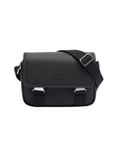 LACOSTE Classic Messenger Bag Black - MAISONDEFASHION.COM