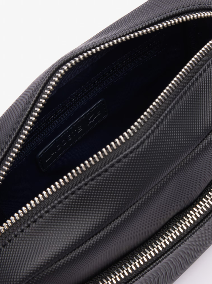 LACOSTE Classic Reporter Bag Black - MAISONDEFASHION.COM