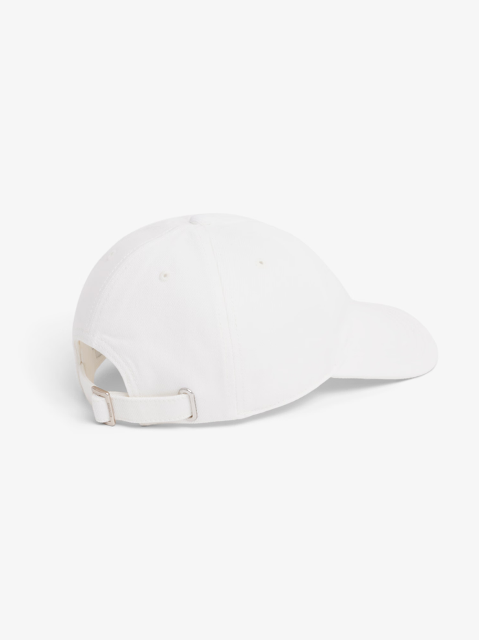 LACOSTE Cotton Denim Cap White