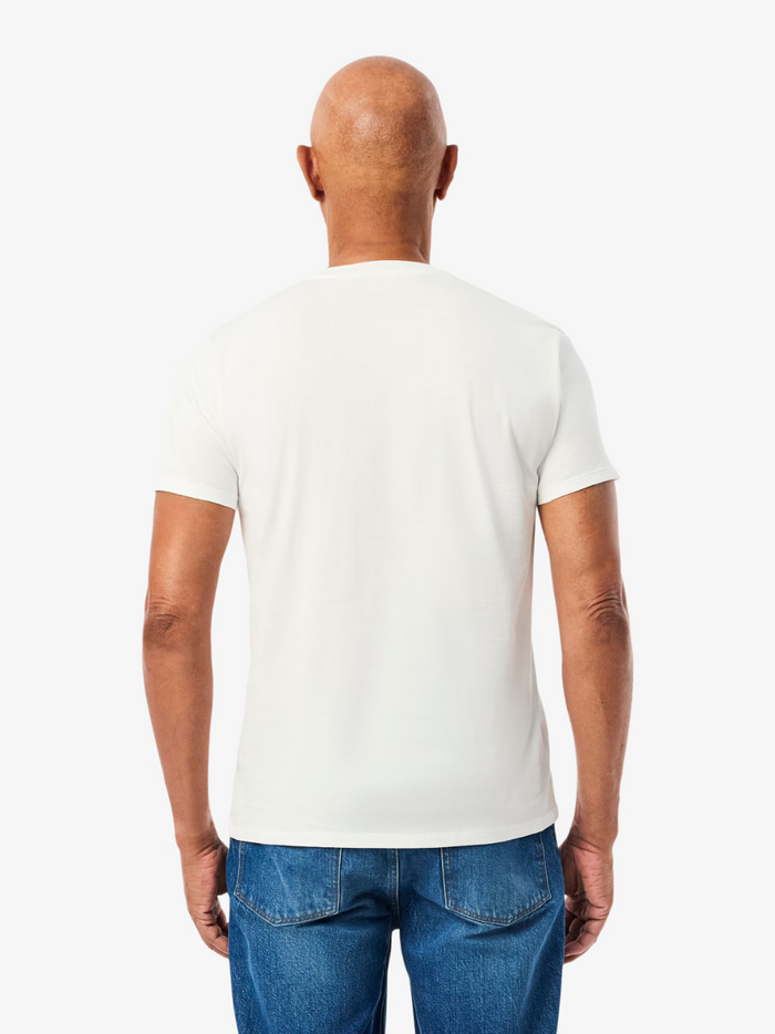 LACOSTE Cotton Pima T-shirt White - MAISONDEFASHION.COM