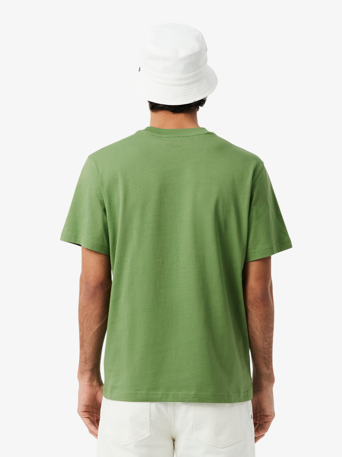 LACOSTE Cotton T-shirt Lime Green - MAISONDEFASHION.COM