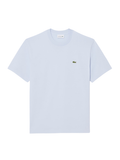 LACOSTE Cotton T-shirt Pastel Blue