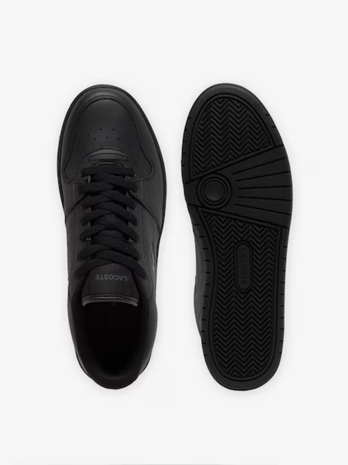 LACOSTE Court Ace Leather Sneakers Black - MAISONDEFASHION.COM