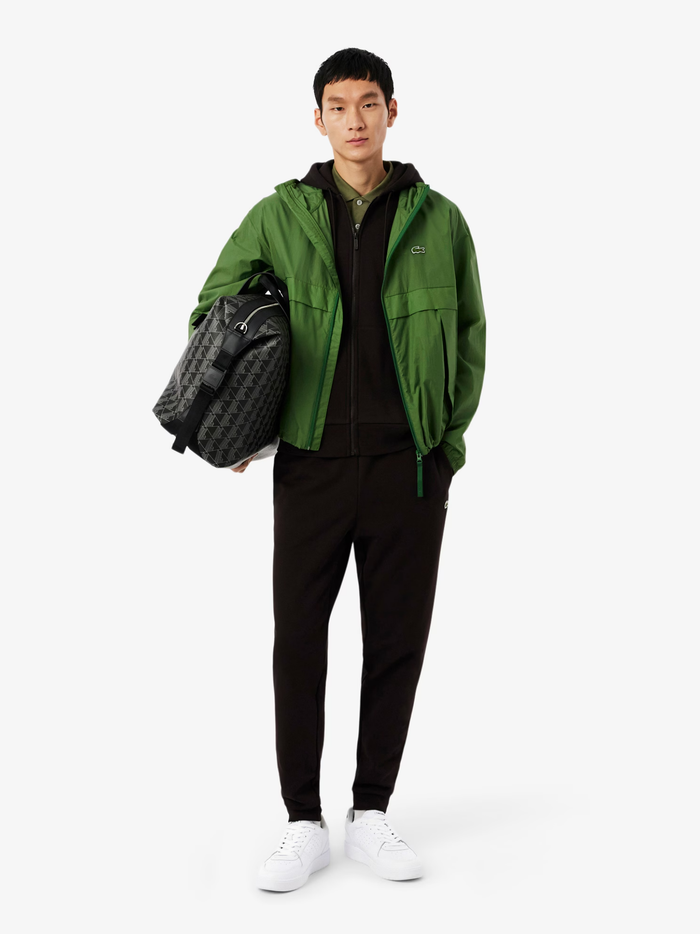 LACOSTE Court Ace Leather Sneakers White/Dark Green - MAISONDEFASHION.COM