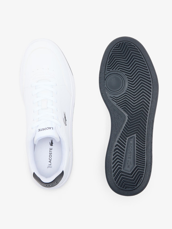 LACOSTE Court Pro Sneakers White/Black - MAISONDEFASHION.COM