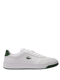 LACOSTE Court Pro Sneakers White/Dark Green - MAISONDEFASHION.COM