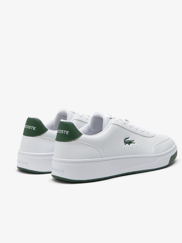 LACOSTE Court Pro Sneakers White/Dark Green - MAISONDEFASHION.COM