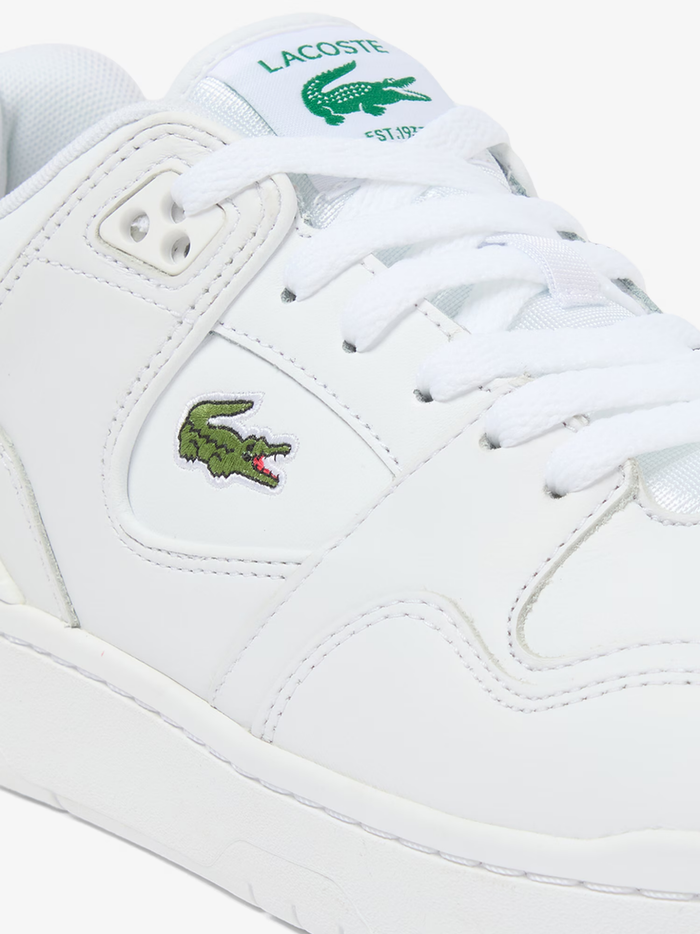 LACOSTE Courtcage Set Leather Sneakers White - MAISONDEFASHION.COM