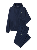 LACOSTE Diamond Taffeta Sport Tracksuit Navy - MAISONDEFASHION.COM