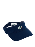 LACOSTE Diamond Taffeta Sport Visor Midnight Blue - MAISONDEFASHION.COM