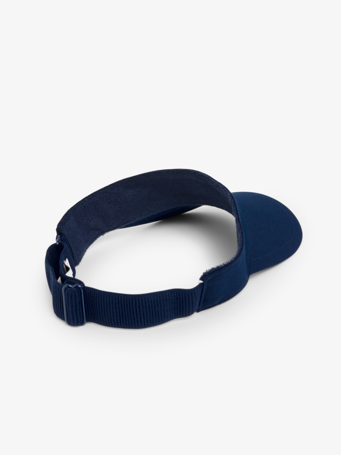 LACOSTE Diamond Taffeta Sport Visor Midnight Blue - MAISONDEFASHION.COM