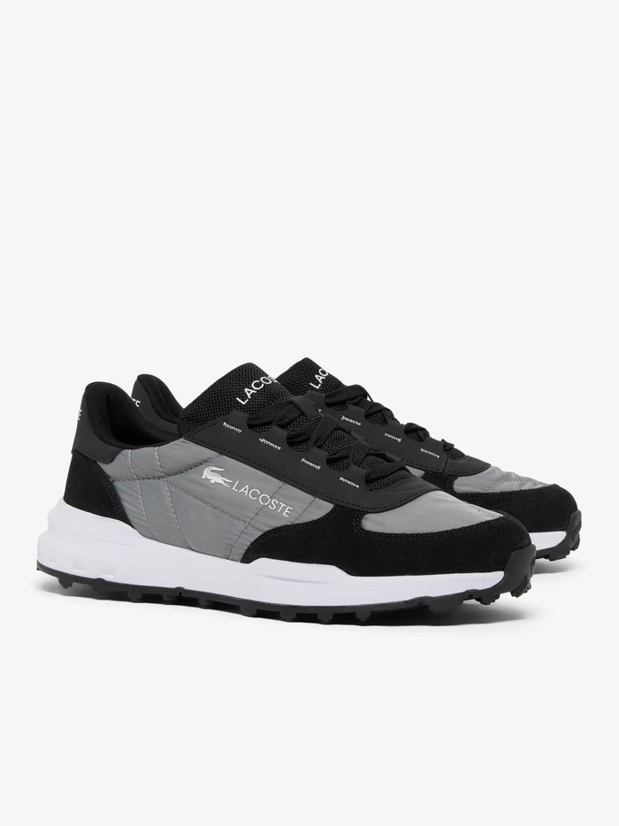 LACOSTE Elite Active Evo Sneakers Black/White - MAISONDEFASHION.COM
