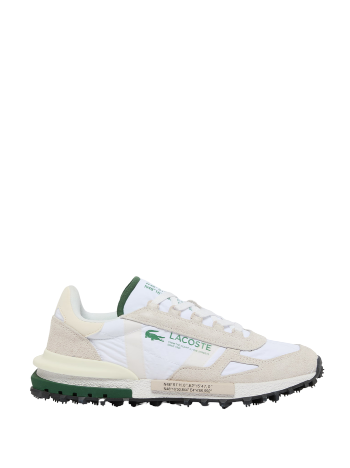 LACOSTE Elite Active Sneakers White - MAISONDEFASHION.COM
