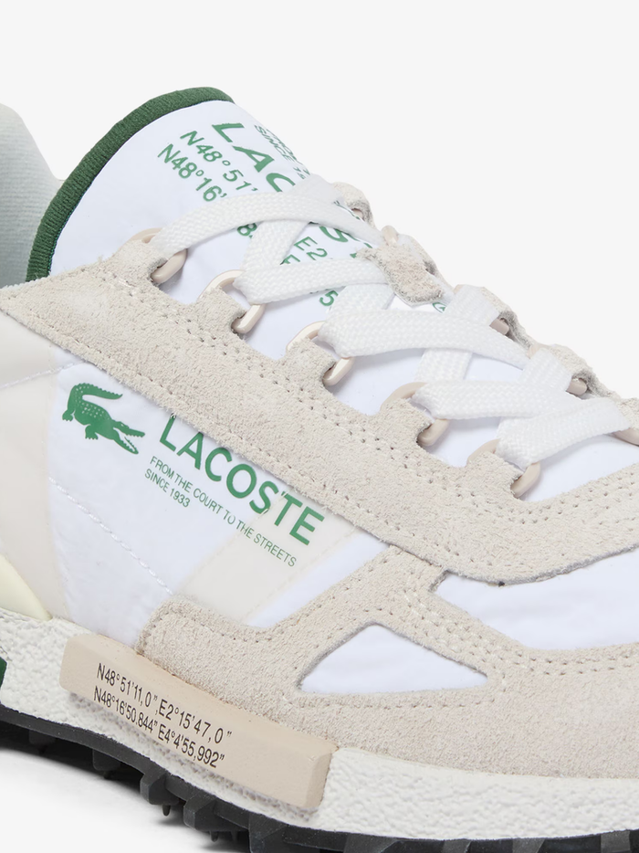 LACOSTE Elite Active Sneakers White - MAISONDEFASHION.COM