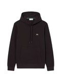LACOSTE Fleece Hoodie Brown - MAISONDEFASHION.COM