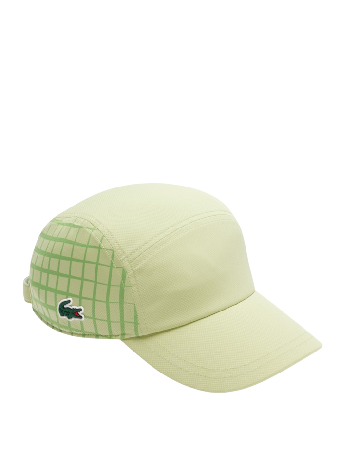 LACOSTE Graphic Print Tennis Cap Green - MAISONDEFASHION.COM
