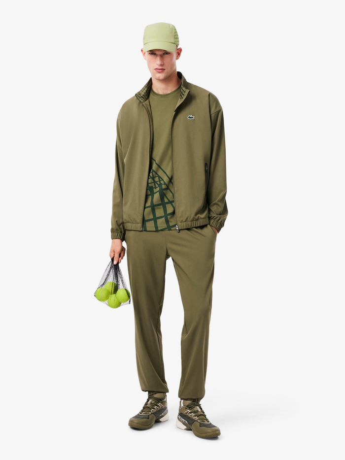 LACOSTE Graphic Print Tennis Cap Green - MAISONDEFASHION.COM