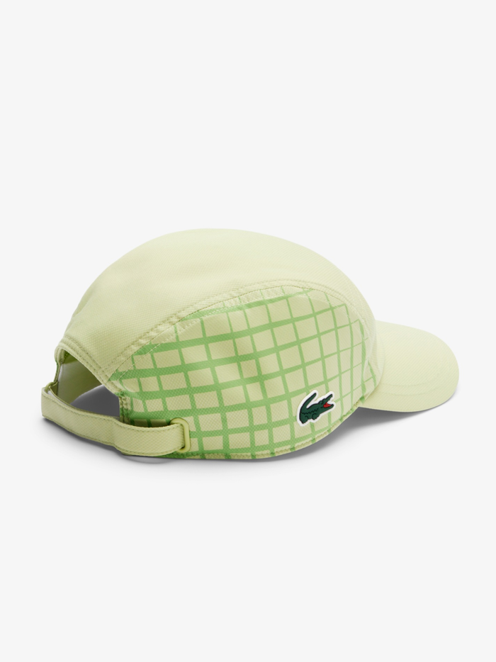 LACOSTE Graphic Print Tennis Cap Green - MAISONDEFASHION.COM